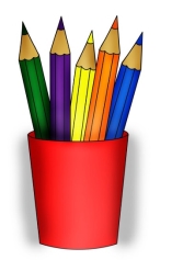 Карандаши,ручки | Ручки, Карандаш, Школьные темы